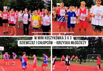 Mistrzostwa Gminy Podegrodzie w mini  koszykówce 3 x 3 - Igrzyska Młodzieży