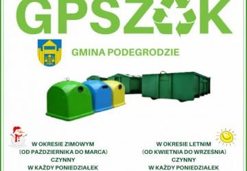 PUNKT SELEKTYWNEJ ZBIÓRKI ODPADÓW KOMUNALNYCH