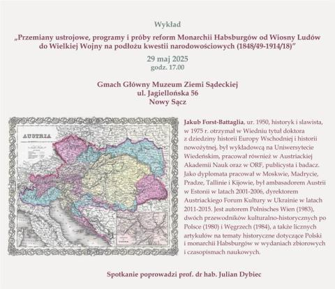 Muzeum Ziemi Sądeckiej zaprasza na wykład