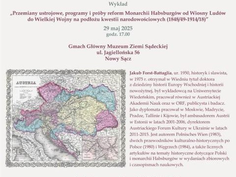 Muzeum Ziemi Sądeckiej zaprasza na wykład