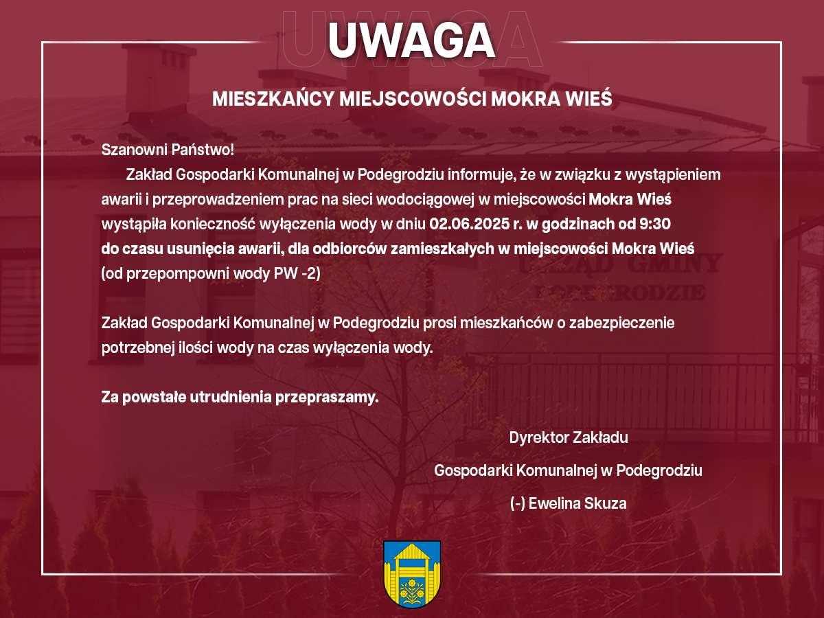 OGŁOSZENIA I KOMUNIKATY
