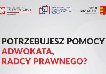 Nieodpłatna pomoc prawna w powiecie nowosądeckim