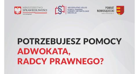 Nieodpłatna pomoc prawna w powiecie nowosądeckim