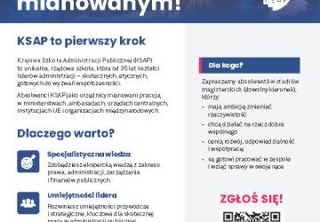 Zostań urzędnikiem mianowanym!