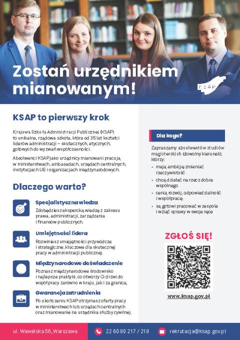 Zostań urzędnikiem mianowanym!