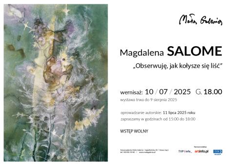Wernisaż wystawy Magdaleny Salome