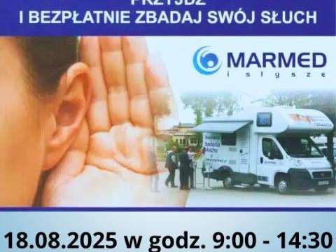 Słuchobus w Podegrodziu - Bezpłatne badanie słuchu