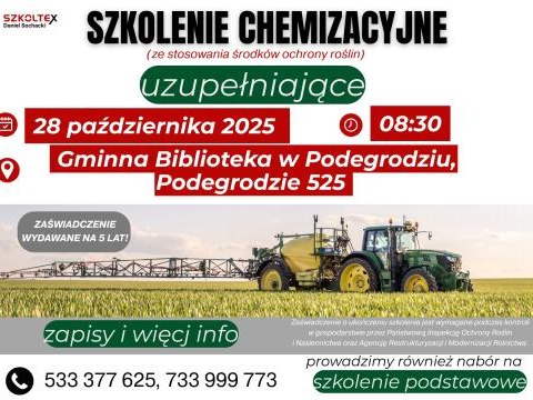 Szkolenie chemizacyjne