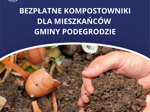 Zaopatrzenie gospodarstw domowych z terenu gminy Podegrodzie  w kompostowniki