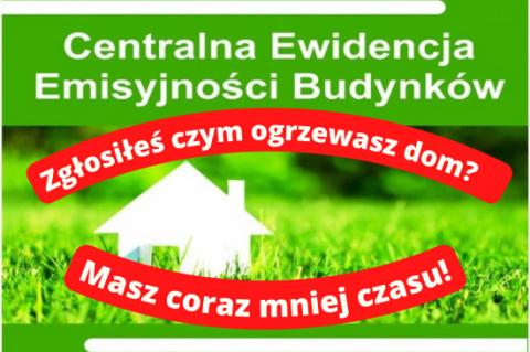 Deklaracja CEEB - zgłosiłeś czym ogrzewasz dom?  Masz coraz mniej czasu!