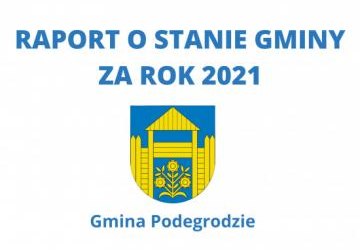 Raport o stanie gminy  za rok 2021
