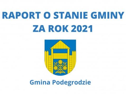 Raport o stanie gminy  za rok 2021