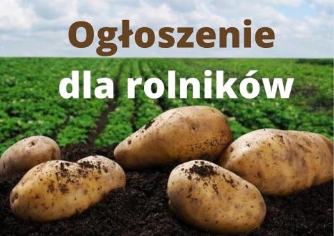 OGŁOSZENIE DLA ROLNIKÓW