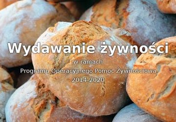Wydawanie żywności w ramach POPŻ
