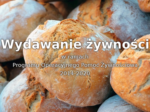 Wydawanie żywności w ramach POPŻ