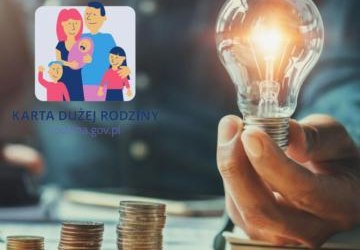 Szczególne rozwiązania służące ochronie dla członków rodzin wielodzietnych posiadających Kartę Dużej Rodziny, którzy są odbiorcami energii elektrycznej w 2023 r.