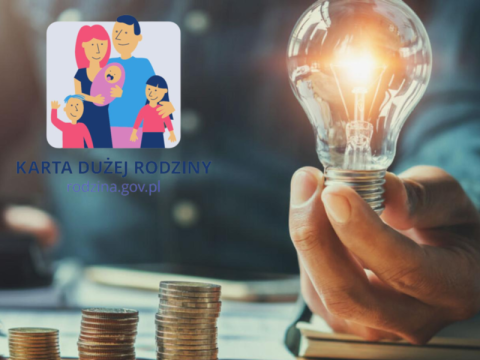 Szczególne rozwiązania służące ochronie dla członków rodzin wielodzietnych posiadających Kartę Dużej Rodziny, którzy są odbiorcami energii elektrycznej w 2023 r.
