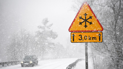 Ostrzeżenie meteorologiczne  - opady śniegu