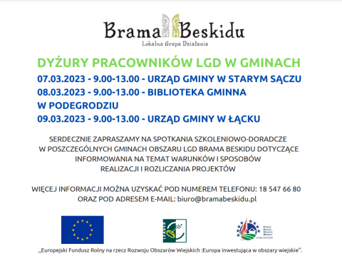 Komunikat LGD na temat wdrażania LSR