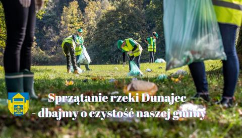Podziękowanie za akcję: "Sprzątanie rzeki Dunajec w miejscowości Podegrodzie - dbajmy o czystość naszej gminy"