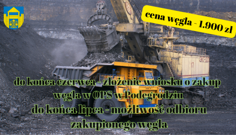 Termin zakupu węgla po cenie preferencyjnej