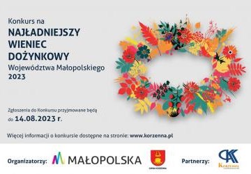 Konkurs na najładniejszy Wieniec Dożynkowy Województwa Małopolskiego