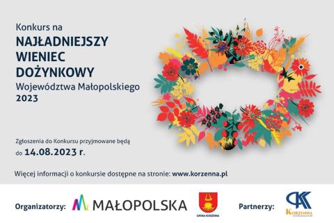 Konkurs na najładniejszy Wieniec Dożynkowy Województwa Małopolskiego