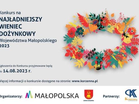 Konkurs na najładniejszy Wieniec Dożynkowy Województwa Małopolskiego