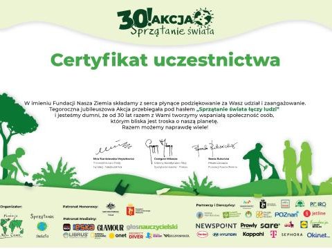 Sprzątanie świata łączy ludzi - podsumowanie akcji