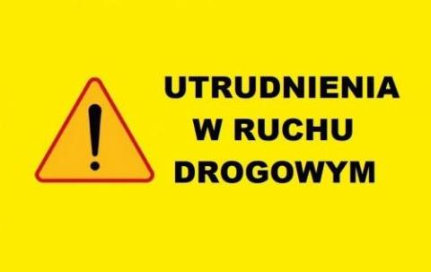KOMUNIKAT O ZAMKNIĘCIU DROGI-1543 K, SZCZEREŻ