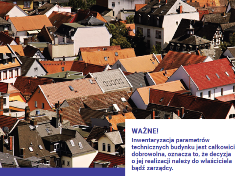 Inwentaryzacja budynku w bazie CEEB