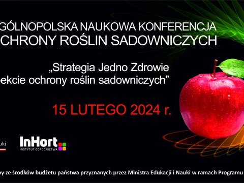 63 Ogólnopolska Naukowa Konferencja Ochrony Roślin Sadowniczych IO-PIB