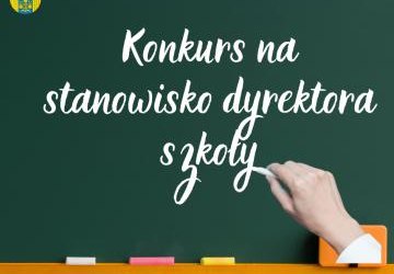 Konkurs na stanowisko dyrektora przedszkoli i szkół podstawowych