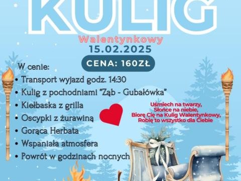 Walentynkowy kulig góralski