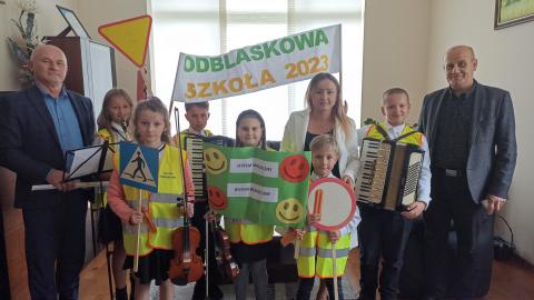 Najmilsi Goście przychodzą na koniec dnia pracy Wójta Gminy Podegrodzie