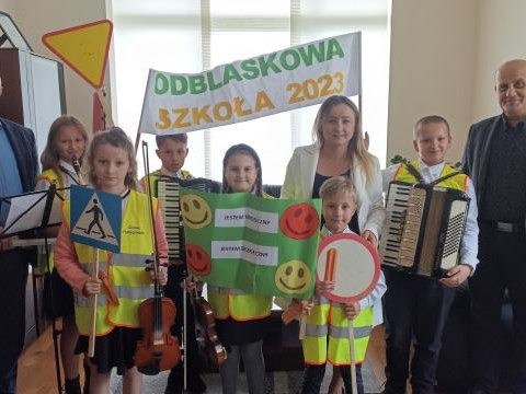 Najmilsi Goście przychodzą na koniec dnia pracy Wójta Gminy Podegrodzie