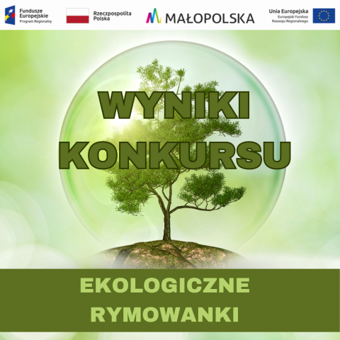 „EKOLOGICZNE RYMOWANKI” wyniki konkursu