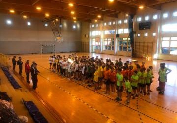 Sprawozdanie z Mistrzostw Gminy Podegrodzie w mini  koszykówce  dziewcząt i chłopców   - Igrzyska Dzieci