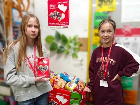 Szkoła Podstawowa w Stadłach w akcji „SERCE – SERCU”