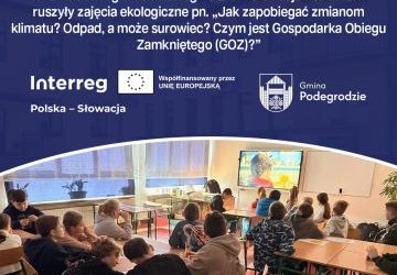 Zajęcia ekologiczne pn. „Jak zapobiegać zmianom klimatu? Odpad, a może surowiec? Czym jest Gospodarka Obiegu Zamkniętego (GOZ)?”
