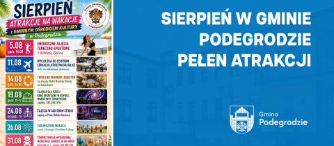 Sierpień w Gminie Podegrodzie pełen atrakcji