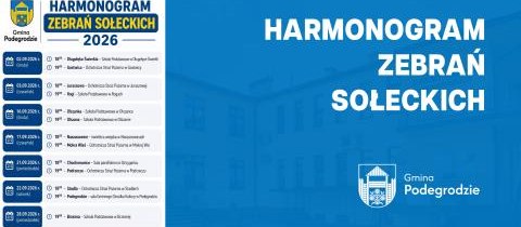 Harmonogram zebrań sołeckich