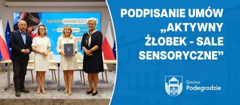 „Aktywny Żłobek – sale sensoryczne”