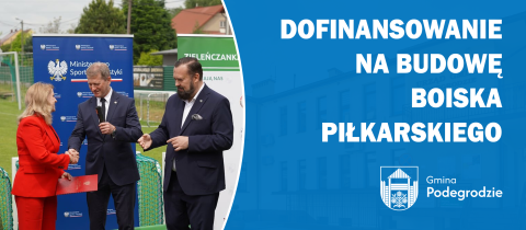 Dofinansowanie na budowę boiska