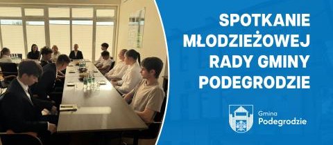 Spotkanie Młodzieżowej Rady Gminy Podegrodzie
