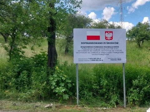 Przebudowa drogi gminnej OSOWIE w miejscowości Podegrodzie