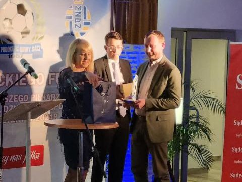 Marcin Pietruszka Laureatem Gali Sądeckiego Futbolu