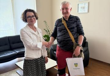 Pan Grzegorz Świtalski odwiedził Naszą Gminę