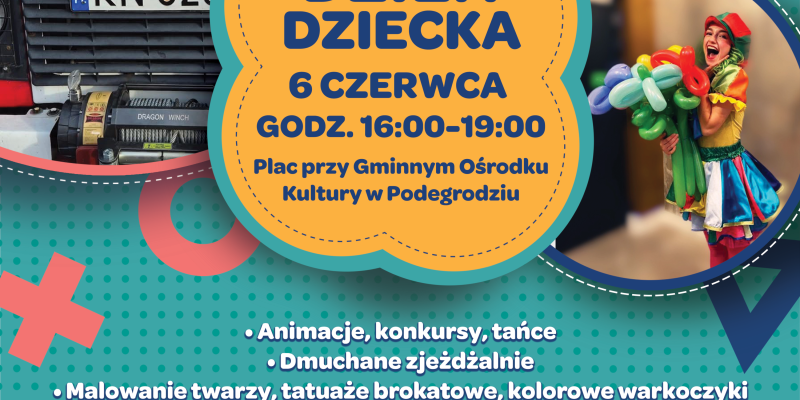 Dzień dziecka w Gminie Podegrodzie