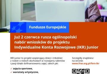 Ruszył nabór do programu Indywidualne Konta Rozwojowe (IKR) Junior!